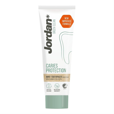 JORDAN GREEN CLEAN CAVITY PROTECTION, zobu pasta, 75 ml attēls