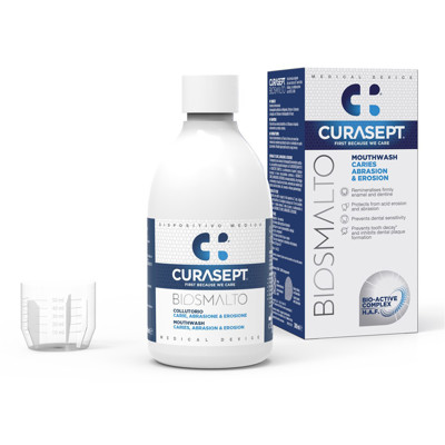 CURASEPT BIOSMALTO CARIES ABRĀZIJA UN EROZIJA, skalošanas šķidrums, 300ml attēls