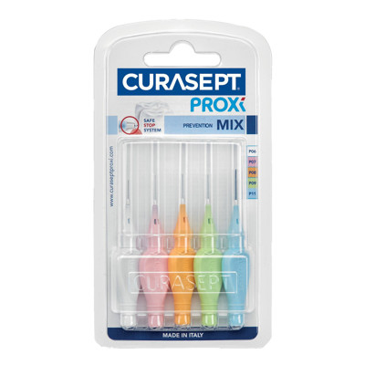 CURASEPT PROXI MIX, starpzobu birstīšu komplekts, 5 gab. attēls