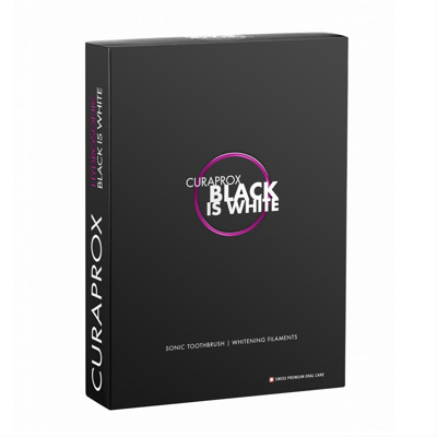 CURAPROX BLACK IS WHITE, ultraskaņas elektriskā zobu birste attēls