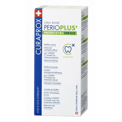CURAPROX PERIOPLUS+, mutes skalojamais līdzeklis ar 0,12% hlorheksidīnu, 200 ml attēls