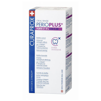 CURAPROX PERIOPLUS+, mutes skalojamais līdzeklis ar 0,20% hlorheksidīnu, 200 ml attēls
