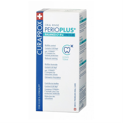 CURAPROX PERIOPLUS+, mutes skalojamais līdzeklis ar 0,05% hlorheksidīnu, 200 ml attēls
