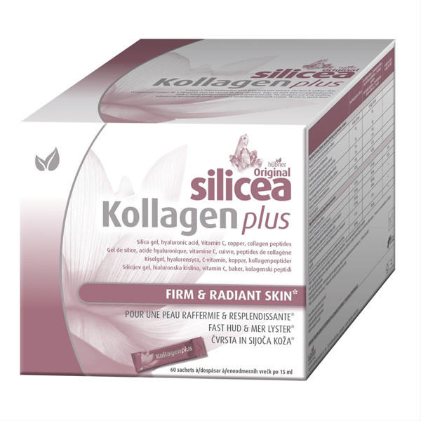 HUBNER ORIGINAL SILICEA KOLLAGEN PLUS, 15 ml x 60 gab. attēls