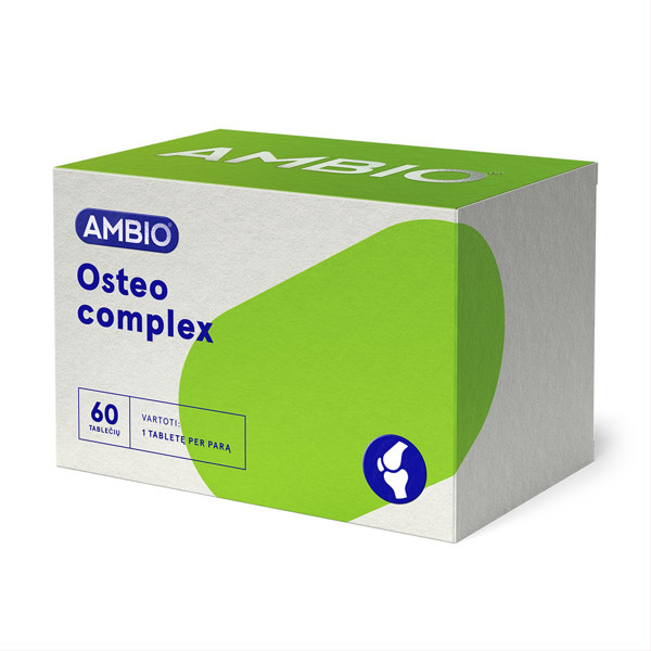 AMBIO OSTEO COMPLEX, 60 tabletes attēls