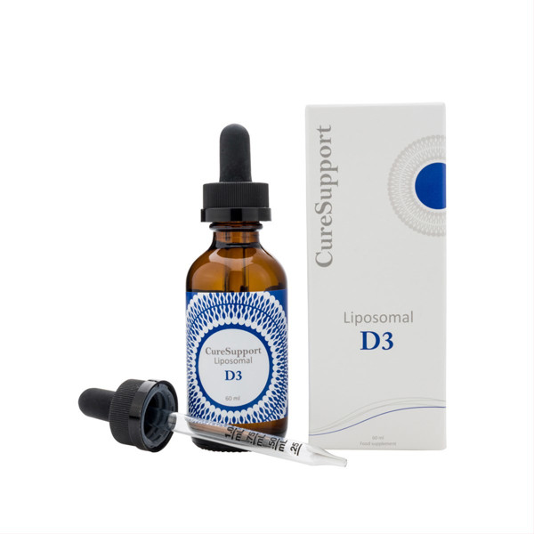 CURESUPPORT šķidrais vitamīns D3 liposomās, 60 ml attēls