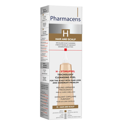 Pharmaceris H STIMUPEEL, triholoģiskais galvas ādas pīlings, 125 ml attēls