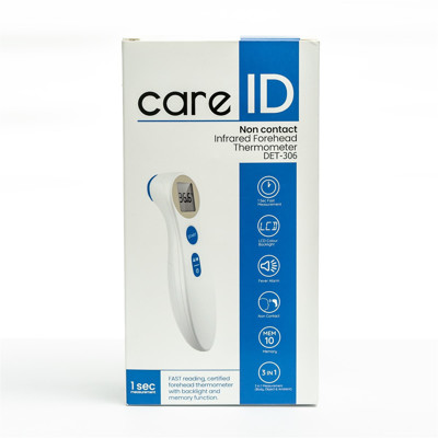 CARE ID DET-306, bezkontakta digitālais pieres termometrs attēls