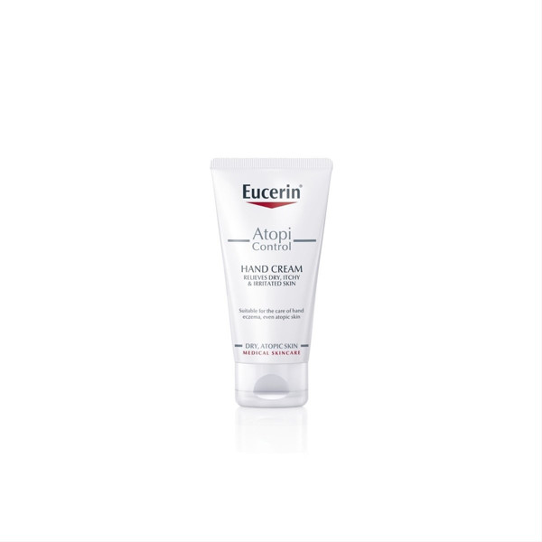 EUCERIN ATOPICONTROL, крем для рук для сухой, атопичной кожи, 75 мл изображение