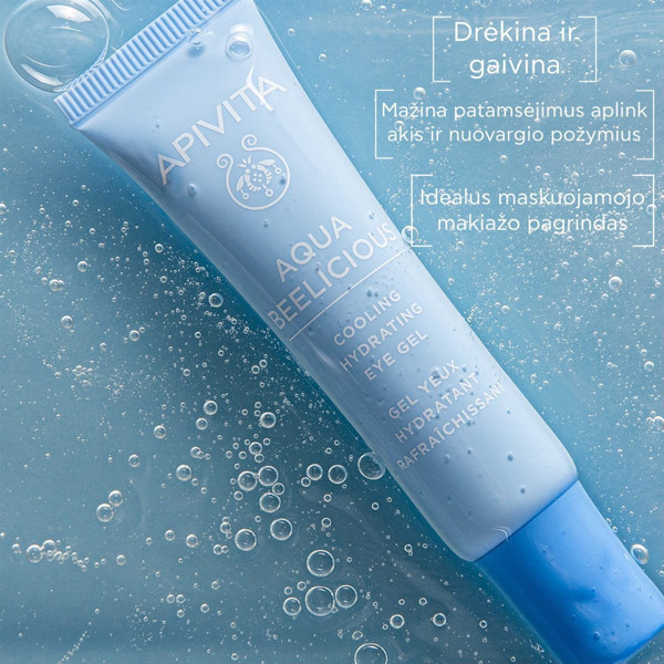 APIVITA AQUA BEELICIOUS, acu želeja, 15 ml attēls