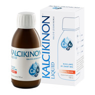 KALCIKINON LIQUID, šķidrs kalcijs ar vitamīniem D3, K2, fosfors, 150 ml attēls