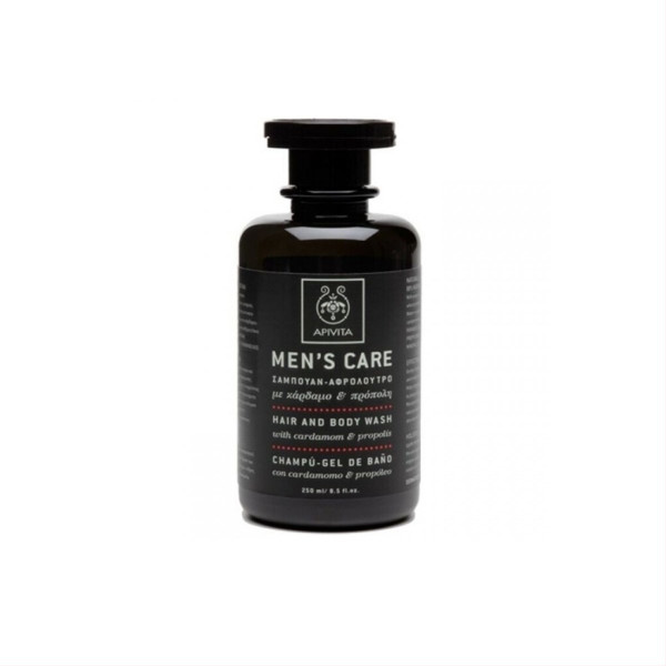 APIVITA MEN'S CARE, очищающее средство с прополисом и кардамоном, 250 мл изображение