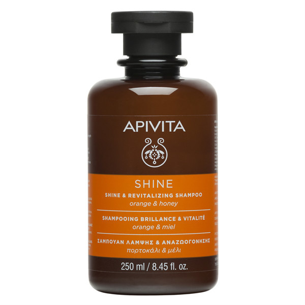 APIVITA, spīdumu piešķirošs šampūns, 250 ml attēls