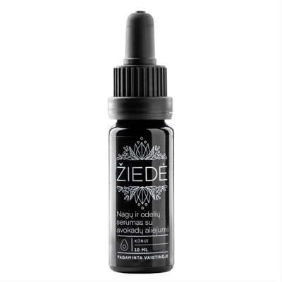 Žiedė, nagu un kutikulas serums ar avokado eļļu, 10 ml attēls