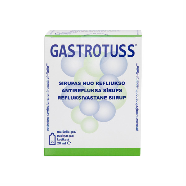 GASTROTUSS, refluksa sīrups, 20 ml, 20 gab. attēls
