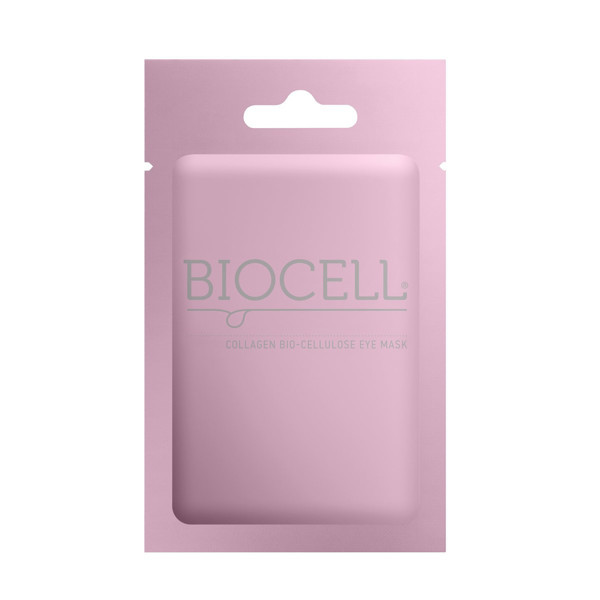BIOCELL, биоцеллюлозная маска для глаз с коллагеном. изображение