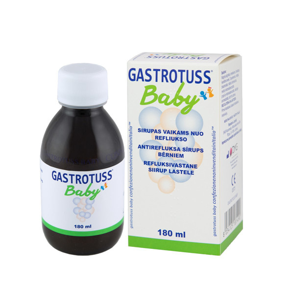 GASTROTUSS BABY, sīrups bērniem no refluksa, 180 ml attēls