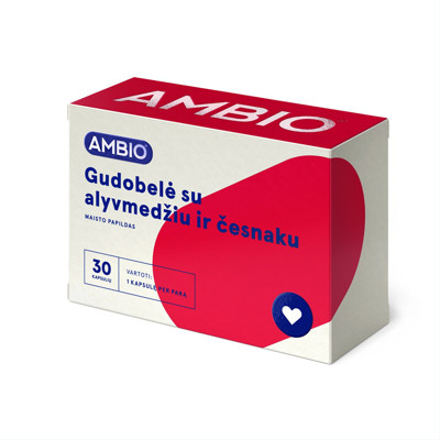 AMBIO Vilkābele ar olīvkoku un ķiplokiem, N30 attēls