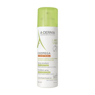 A-DERMA EXOMEGA CONTROL, sejas un ķermeņa mīkstinošs aerosols, 200 ml attēls