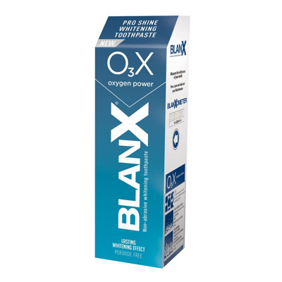 BLANX O3X, balinoša zobu pasta, 75 ml attēls