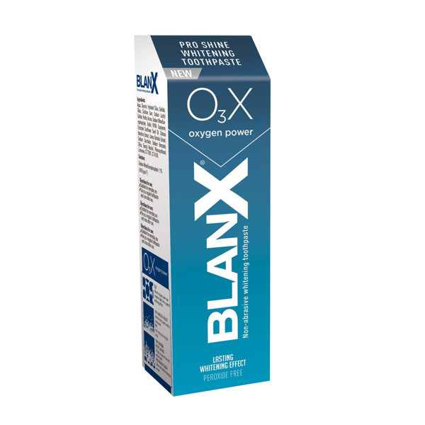 BLANX O3X, balinoša zobu pasta, 75 ml attēls