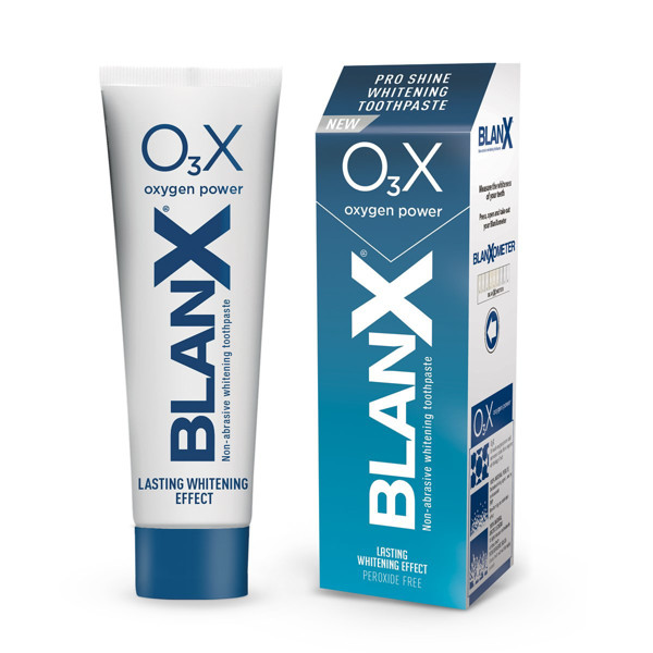 BLANX O3X, balinoša zobu pasta, 75 ml attēls