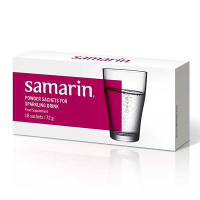 SAMARIN, pulveris perorālam šķīdumam, 18 pulvera paciņas, 72 g attēls