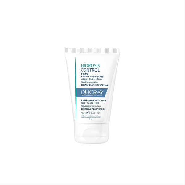 DUCRAY HYDROSIS CONTROL sejas, roku, pēdu krēms-pretsviedru līdzeklis pret svīšanu, 50ml attēls