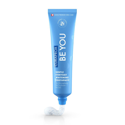 CURAPROX BE YOU, dabīga balinoša ikdienas zobu pasta, kazeņu, lakricas un piparmētru garšas, 60 ml attēls