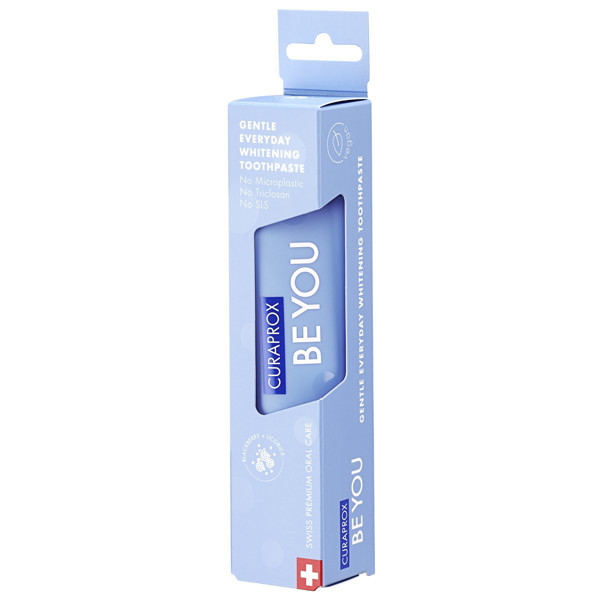 CURAPROX BE YOU, dabīga balinoša ikdienas zobu pasta, kazeņu, lakricas un piparmētru garšas, 60 ml attēls