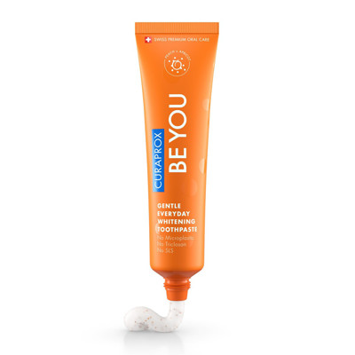 CURAPROX BE YOU, dabiski balinoša ikdienas zobu pasta, persiku, aprikožu un piparmētru garšas, 60 ml attēls