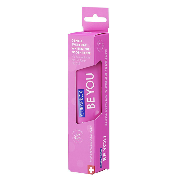 CURAPROX BE YOU, dabiski balinoša ikdienas zobu pasta, arbūzu un piparmētru garša, 60 ml attēls