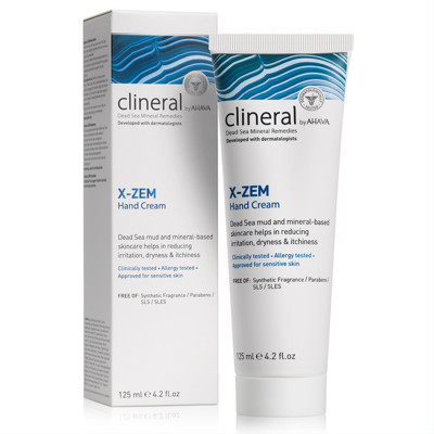 CLINERAL BY AHAVA X-ZEM, roku krēms, 125 ml attēls