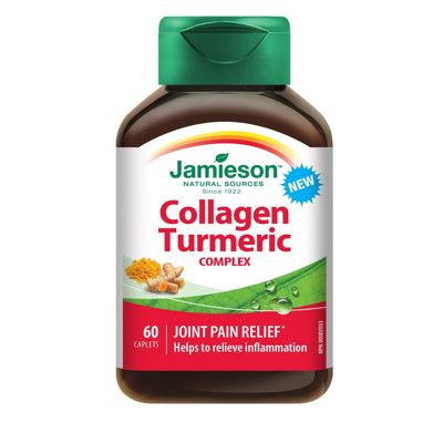 JAMIESON, коллаген с куркумой, 60 таблеток изображение