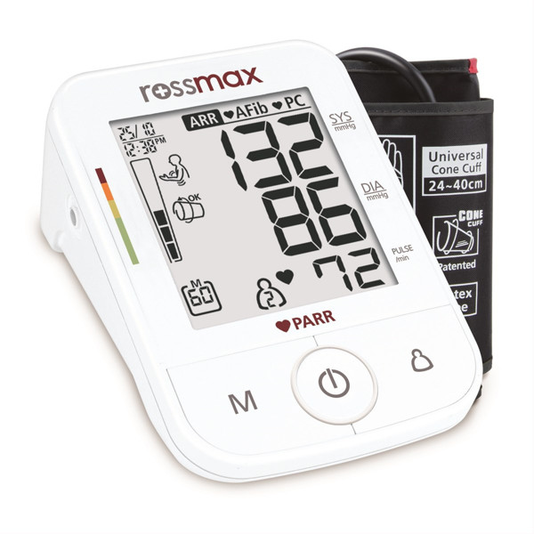ROSSMAX X5 PARR, automātiskais asinsspiediena mērītājs attēls