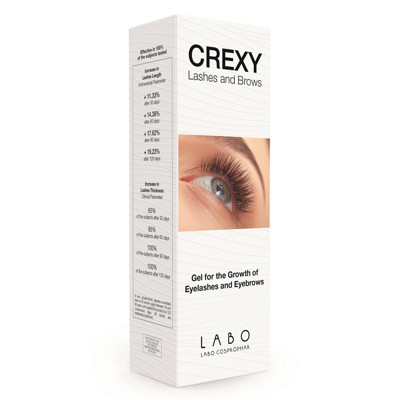 CREXY, skropstu un uzacu augšanu veicinošs gēls attēls