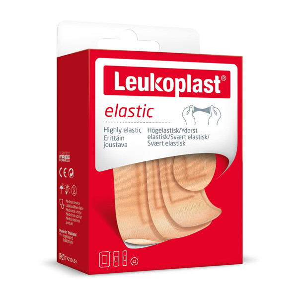 LEUKOPLAST ELASTIC, elastīgs plāksteris, 40 gab. attēls