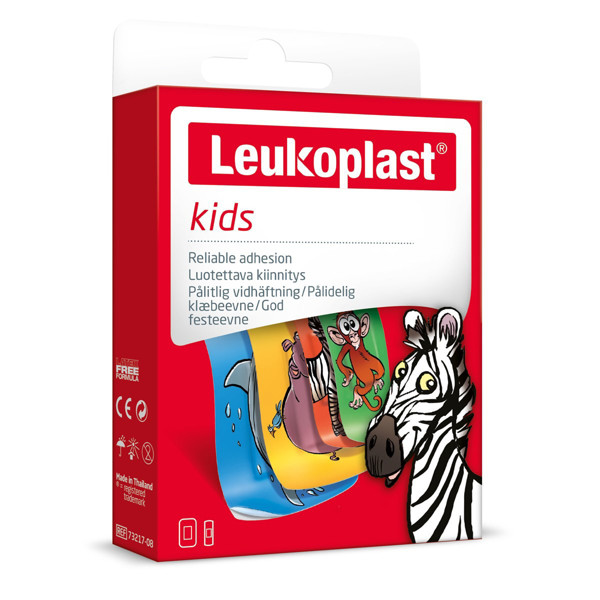 LEUKOPLAST KIDS, plāksteris bērniem, 12 gab. attēls