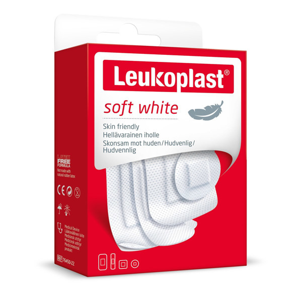 LEUKOPLAST SOFT, mīksts plāksteris, 30 gab. attēls