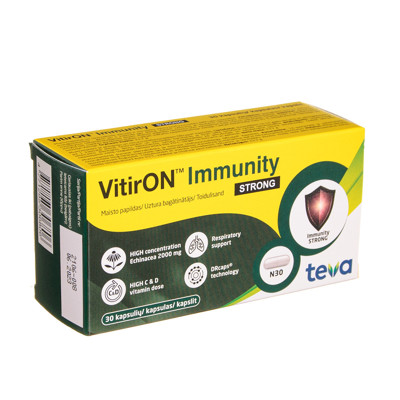 VITIRON IMUNITY STRONG, 30 kapsulas attēls
