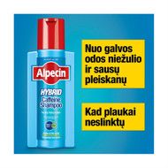 ALPECIN HYBRID, šampūns ar kofeīnu sausai galvas ādai, 250 ml attēls