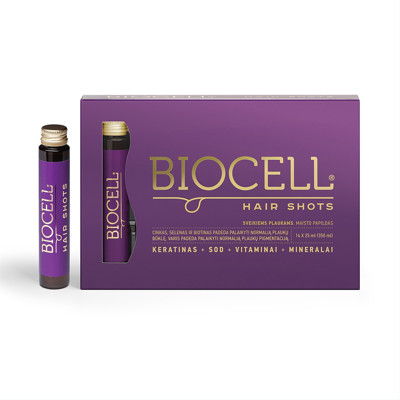 BIOCELL HAIR SHOTS, 14 x 25 ml (350 ml) attēls