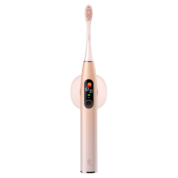 OCLEAN X PRO, умная электрическая зубная щетка, розовая изображение