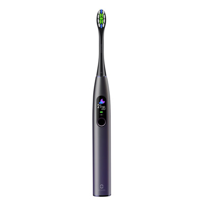 OCLEAN X PRO, vieda elektriskā zobu birste, violeta krāsa attēls