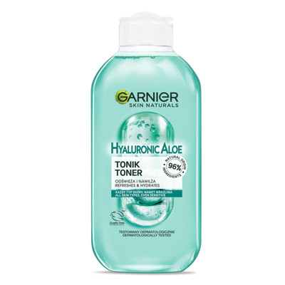 GARNIER HYALURONIC ALOE, atsvaidzinošs un mitrinošs sejas toniks, 200 ml attēls