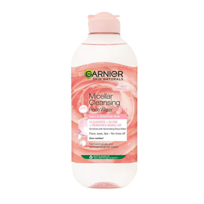 GARNIER MICELAR ROSE WATER, micelārais ūdens ar rožūdeni, 400 ml attēls