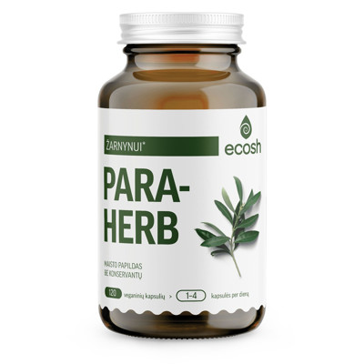 ECOSH PARAHERB, 120 kapsulas attēls