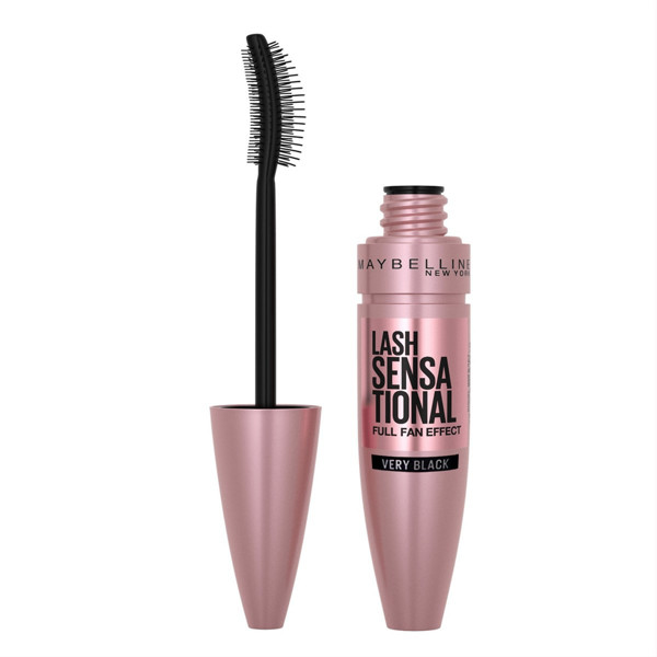 MAYBELLINE LASH SENSATIONAL BLACK, skropstu tuša attēls