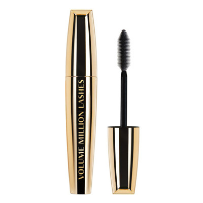 L′OREAL PARIS VOLUME MILLION LASHES, skropstu tuša, melna, 10,5 ml attēls