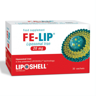 FE-LIP® Liposomālā dzelzs 20 mg, 30 paciņas attēls